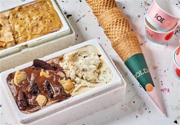 קילו או חצי קילו גלידה ברשת גולדה החל מ 56 ₪ במקום 70 ₪ בתוקף עד 31/12/2025 מזון וקולינריה