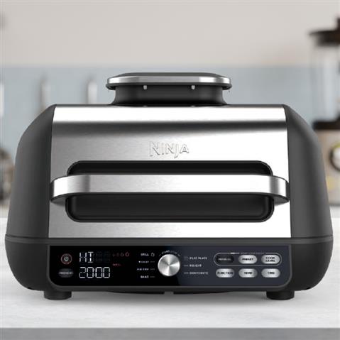 נינגה גריל מקס פרו Ninja Grill MAX PRO דגם AG653 + משלוח חינם עד הבית רק 1,362 ₪ במקום 1,590 ₪ בתוקף עד 28/02/2025 צרכנות